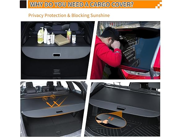 AceRide Cargo Cover for Nissan Rouge