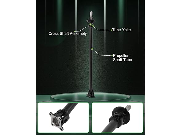 SCITOO 35.5" Steel Front Driveshaft