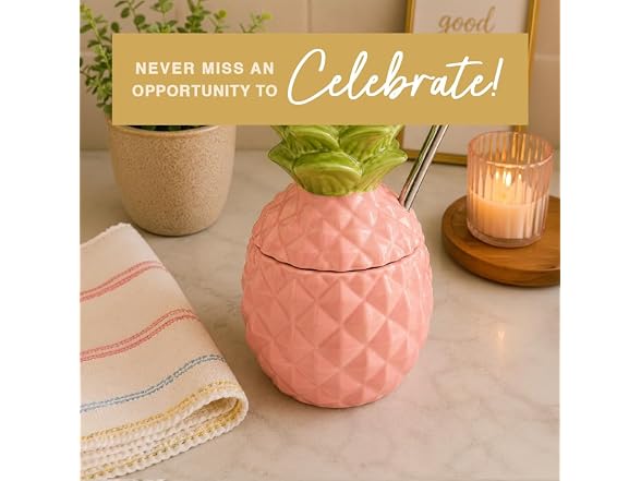 Drink Cup Tropical Summer Ceramic Tumbler
