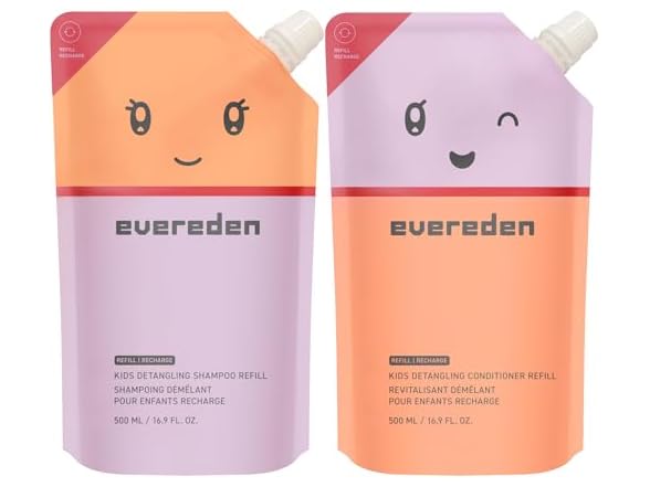 Evereden Kids Shampoo and Conditioner Refill