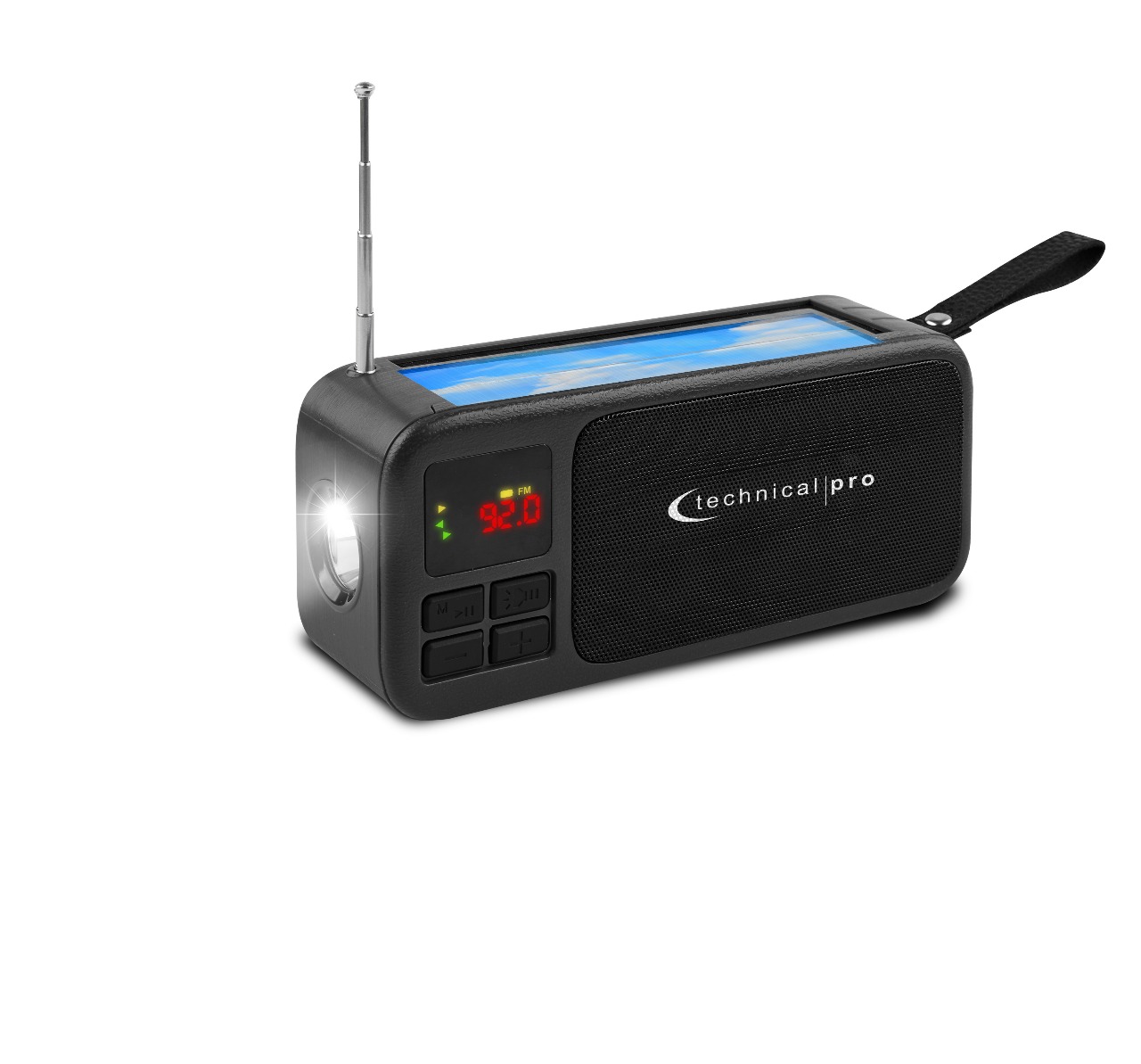 Solar Emergency Radio with Speaker (Bluetooth) - Gallery 9