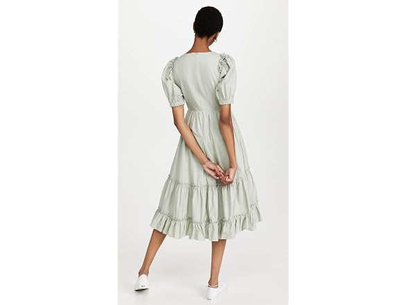 English Factory Women (XS) Ruffle Detail Dress