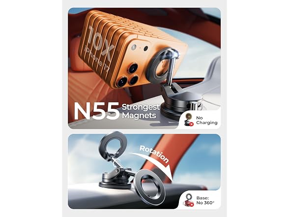 LISEN vacuum car mount holder