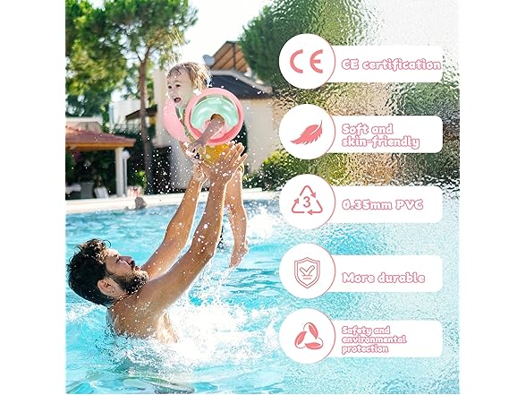WYRIAZA Arm Floaties Kids 2-6 Yrs