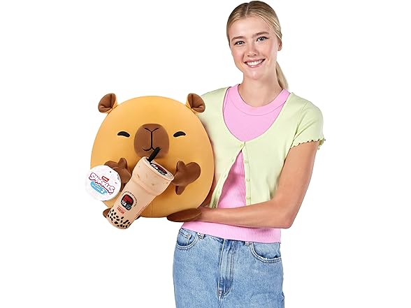 Snackles Series 2 Capybara & Boba 16"