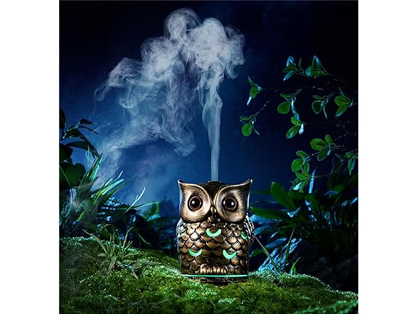 ALIEYE Owl Essential Oils Diffuser, Cer