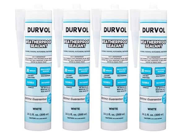Durvol Waterproof Silicone Sealant