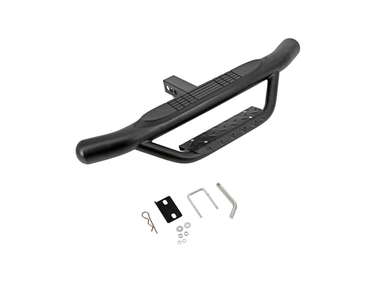 Cobra-Tek CBK-HS-007-BK 36" Round Tube Double Hitch St