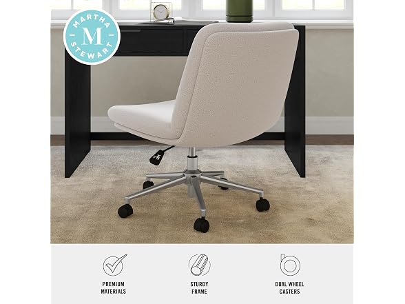 Martha Stewart Eloise Swivel Task Chair