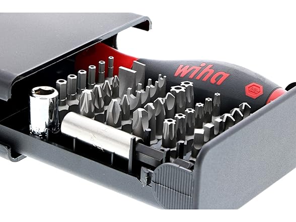 Wiha 71990 Security Bit Set, 39 Piece