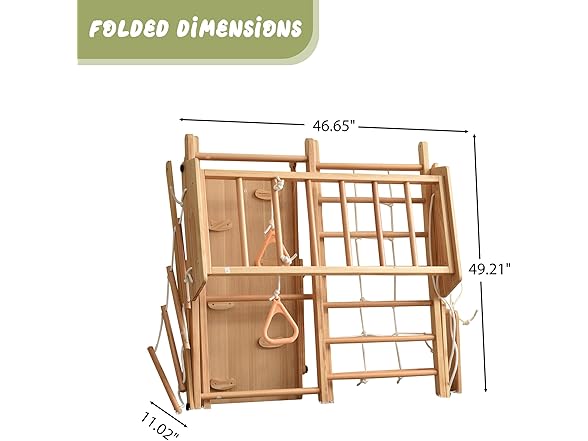 Indoor Playground 8-in-1 Jungle Gym