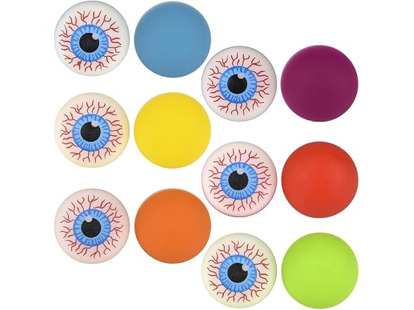 Rhode Island Novelty 1.75" Hi-Bounce Eyeball