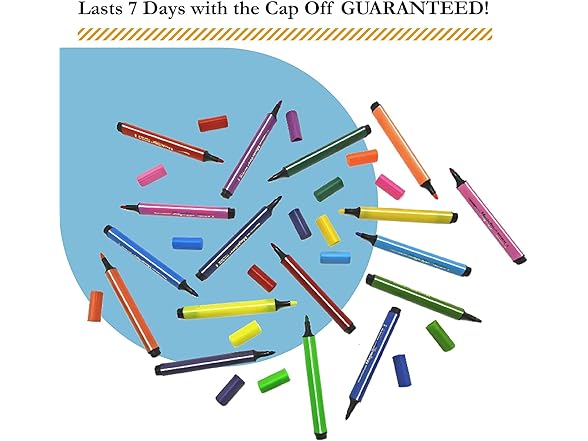 The Pencil Grip Magic Tri Stix Markers 24 colors
