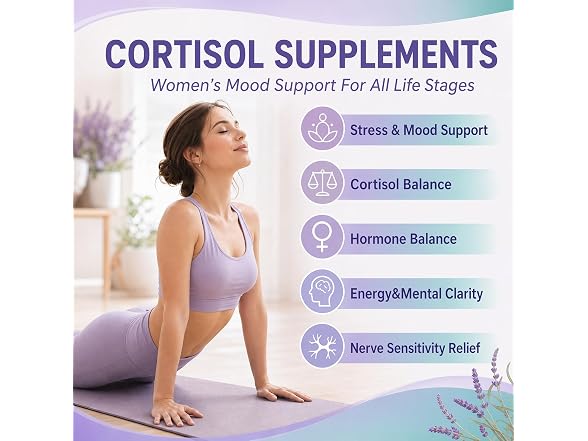 Bukouede Cortisol Supplements for Women