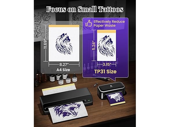 Phomemo Tattoo stencil printer