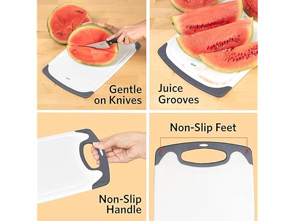 Glad Cutting Boards for Kitchen - 3pc 