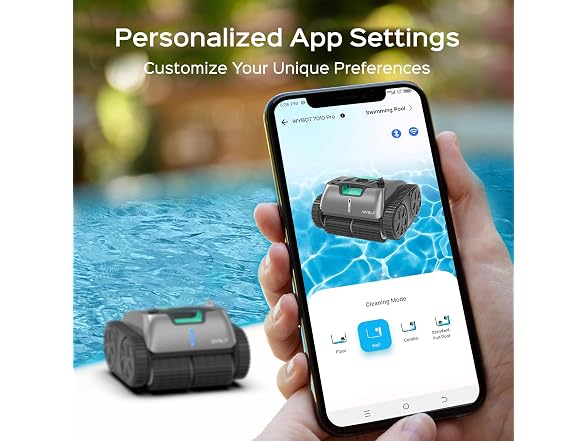 WYBOT C1 Pro Robotic Pool Cleaner with APP