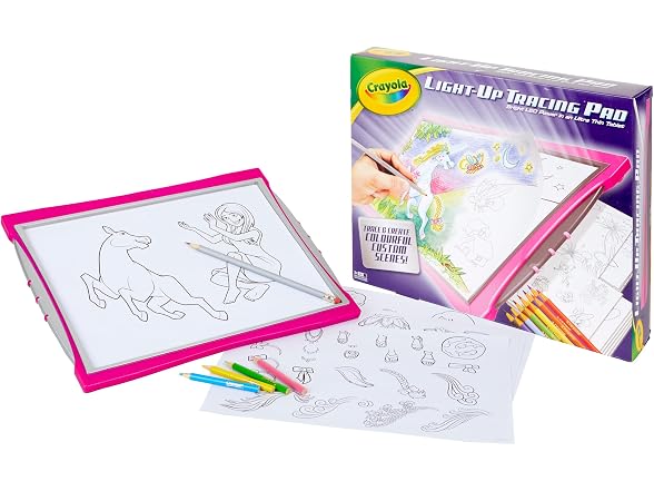 Vivid Imaginations Crayola Light-Up Tracing Pad