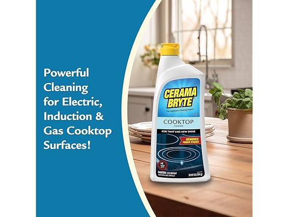 Cerdá Cerama Bryte Removes Tough Stains Cooktop