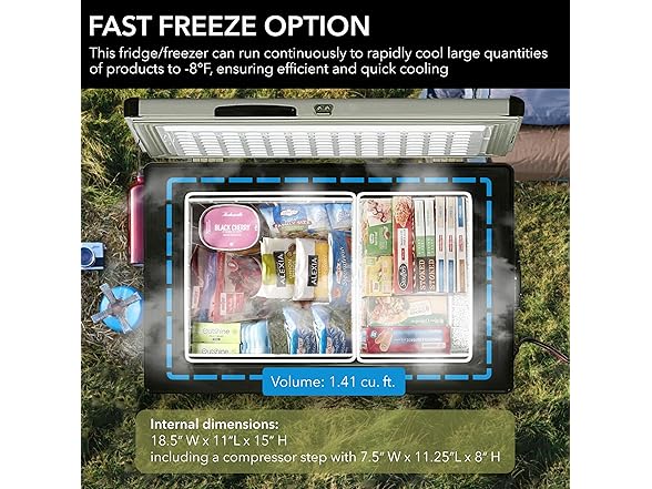 Whynter 45 Qt. Portable Refrigerator 