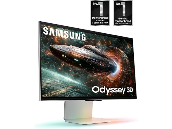 Samsung 27" Odyssey 3D (G90XF) Series 4K Gaming Monitor