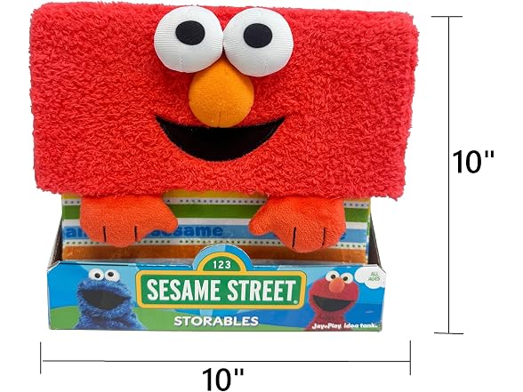 Sesame Street Elmo 10" Toy Box Bin