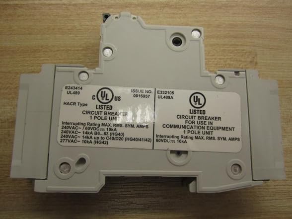 Siemens 5SJ4110-7HG41 120/240V 10 Amp 1