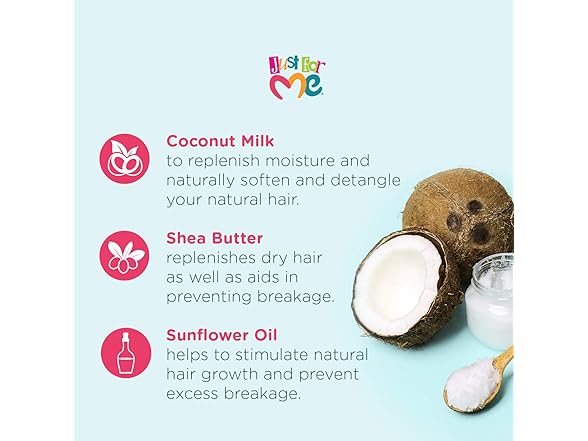 Just For Me Natural Hair Milk Detangler