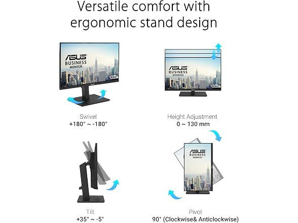 ASUS 23.8” 1080P Docking Monitor