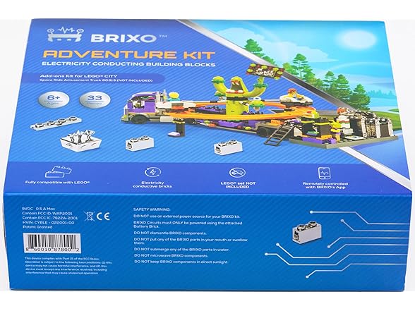 Conductive Building Bricks for LegoCity