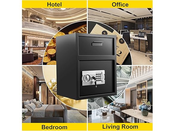VEVOR Digital Depository Safe 1.7 Cubic Feet