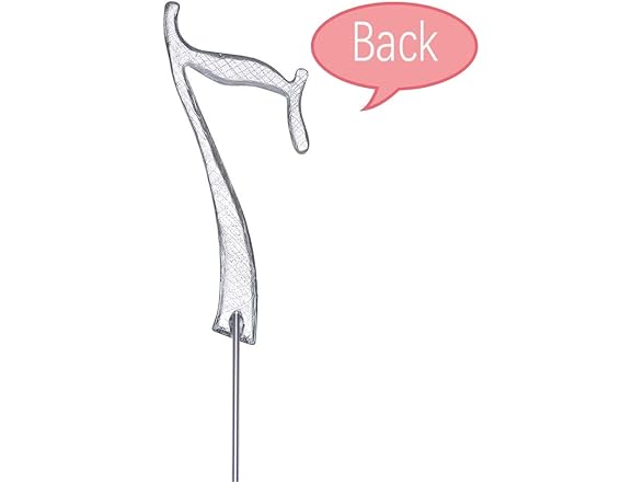 MAGJUCHE Silver 17" Crystal Cake Topper