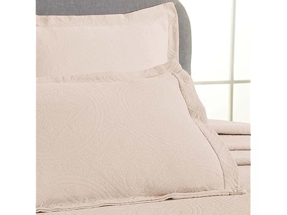 Superior Cotton Matelass Bedspread Set, Celtic Circles