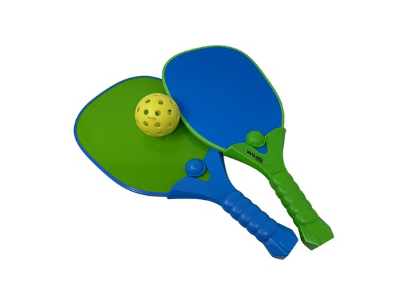 Waloo Pickle Ball Deluxe Paddles & Balls Set