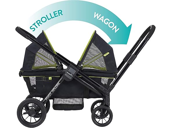 Evenflo Pivot Xplore All-Terrain Stroller Wagon