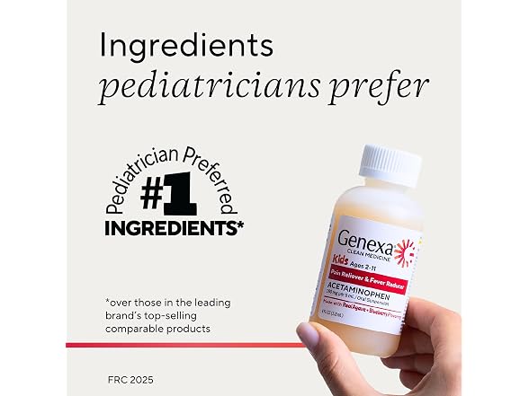 Genexa Children's Acetaminophen, 2Pk