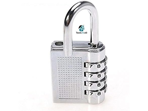 CJSJ Combination Lock 3-inch Padlock 4 Digit