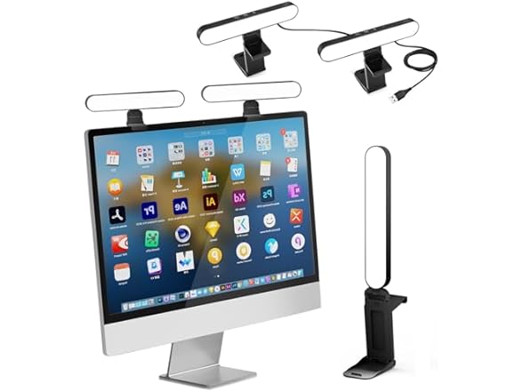 UBeesize LED Streaming Light w/Monitor Mount