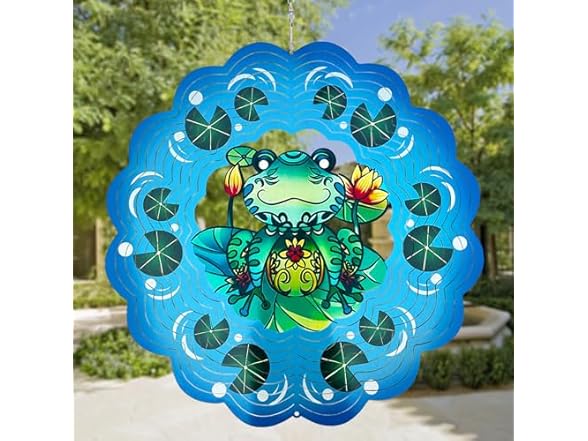 GOTOME Frog Wind Spinners 3D
