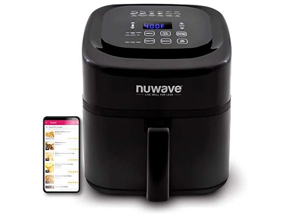 Nuwave 6-quart Brio Healthy Digital Air Fryer