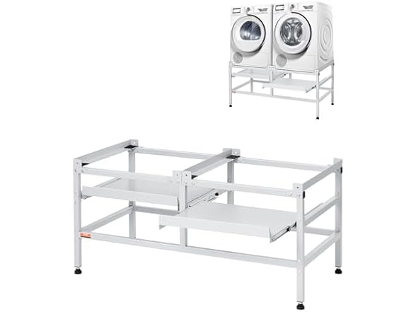 Washing Machine Stand, 48.5x25-Inch Washer