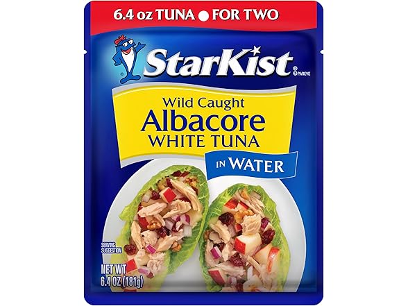 StarKist Albacore White Tuna in Water, 6.4 oz.