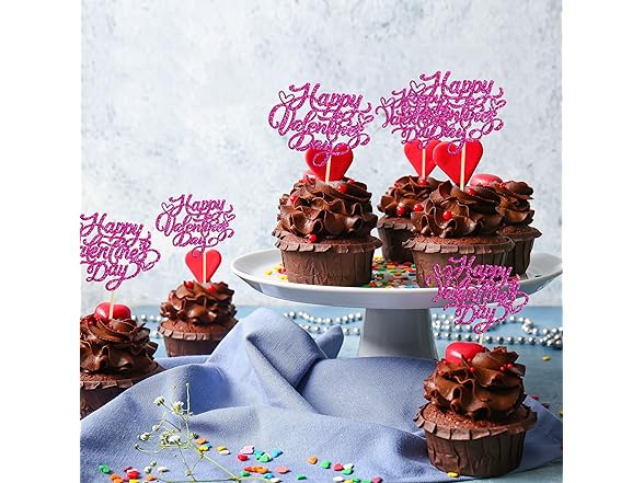 Gyufise 24Pcs Happy Valentine's Day 
