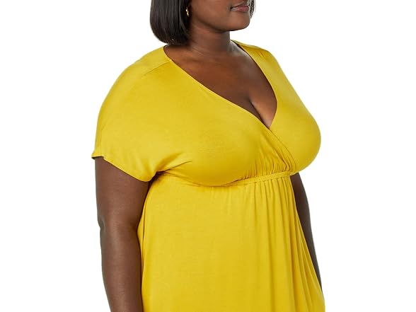 Amazon Essentials Women (XL) Surplice V Neck Dress
