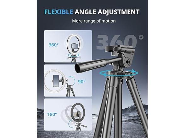 UBeesize 12 inch Ring Light with Stand
