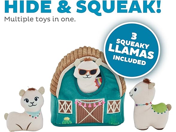 Outward Hound Hide Plush Dog Toy Puzzle (your choice)