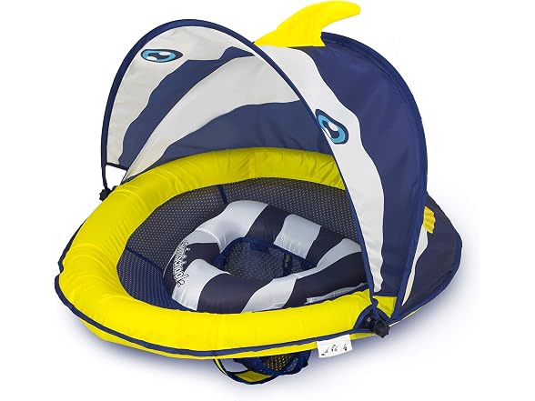SwimSchool Deluxe Baby Float with Adj Canopy