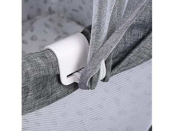 2-in-1 Baby Bassinet Bedside Crib