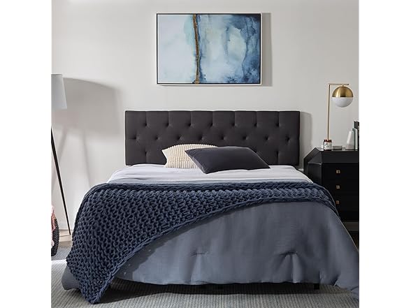 Lucid Queen Upholstered Headboard