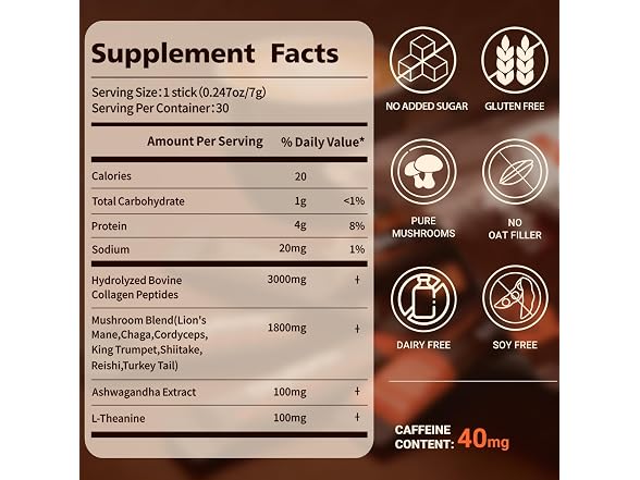 Skylorin 30 Sticks Mushroom Coffee